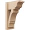 Ekena Millwork 8-in W x 14-in D x 22-in H Balboa Trad Rough Cedar Woodgrain TimberThane Outlooker, Primed Tan OUTUR080X14X22BOA04RCPR - alternate 1